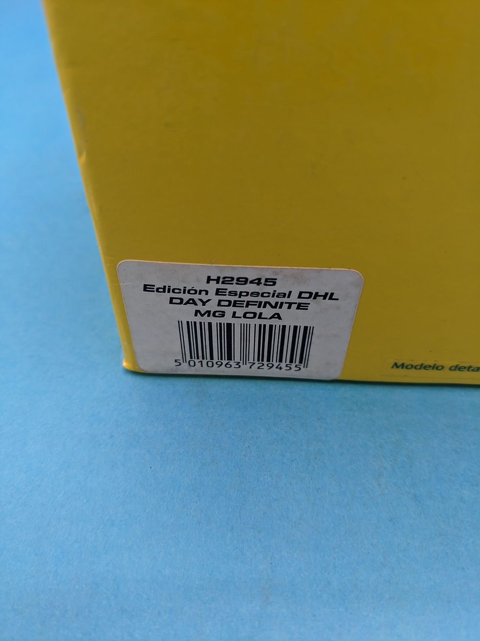 Thumbnail: Scalextric H2945 Edicion Especial DHL Day Definite MG LOLA