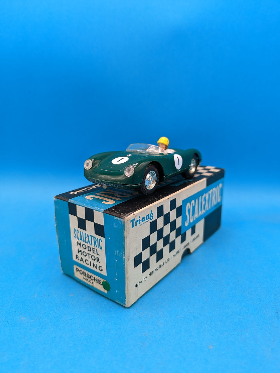 Scalextric C61 Porsche in Green