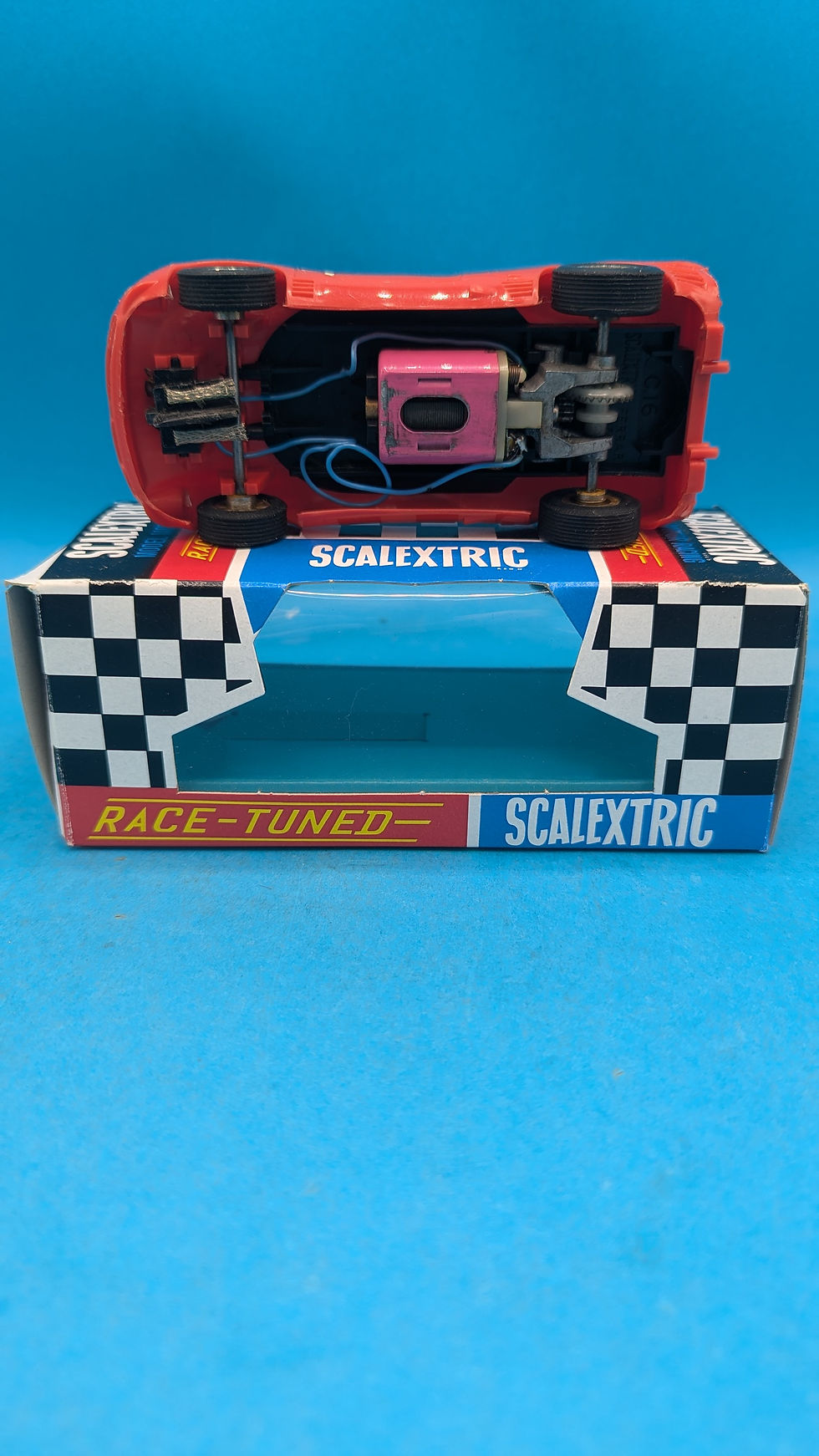 Thumbnail: Scalextric C16 Ferrari P4 GT in Red