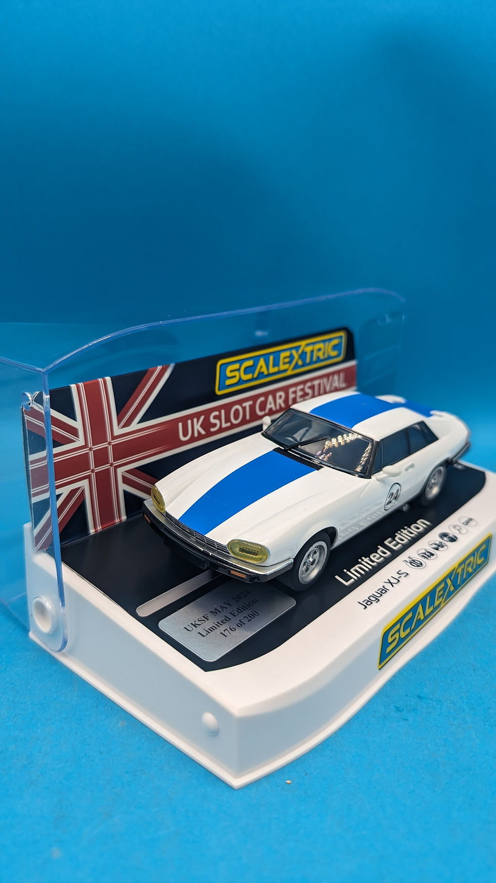Thumbnail: Scalextric C4372 UKSF May 2024 Limited Edition Event Car