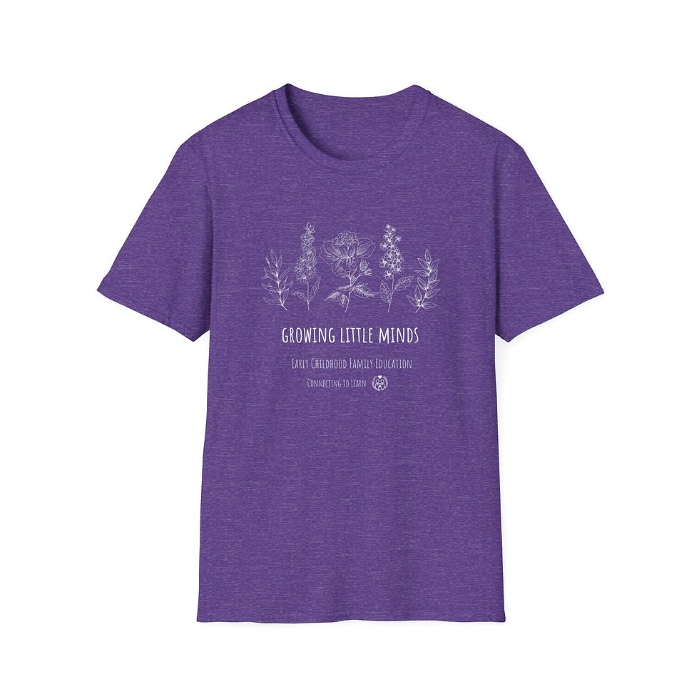 Thumbnail: C2L ECFE Growing Little Minds Unisex Softstyle T-Shirt (FREE SHIPPING)