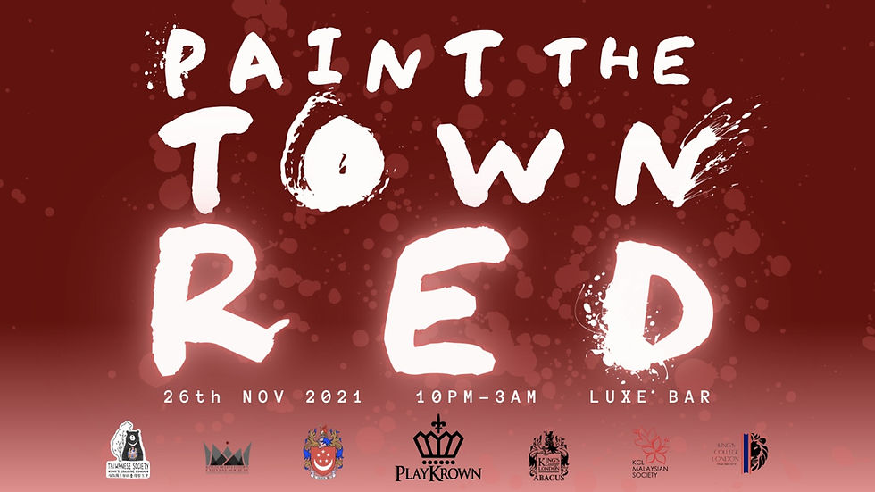 PAINT THE TOWN RED!!!!