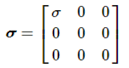 Tensile Test Matrix