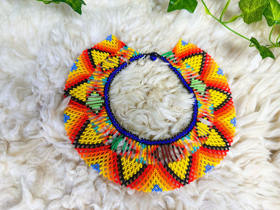 Thumbnail: Yellow Collar Necklace