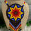 Thumbnail: Huichol Peyote Beaded Pouch Necklace