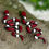 Thumbnail: Brazilian Red Coral Snake Earrings