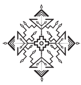 Shamanic Art Chakana Symbol  