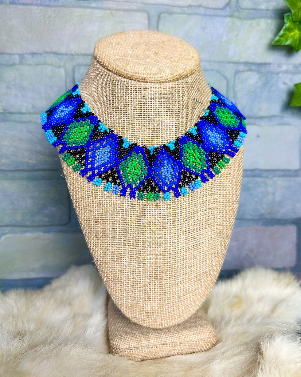 Thumbnail: Cobalt Collar Necklace