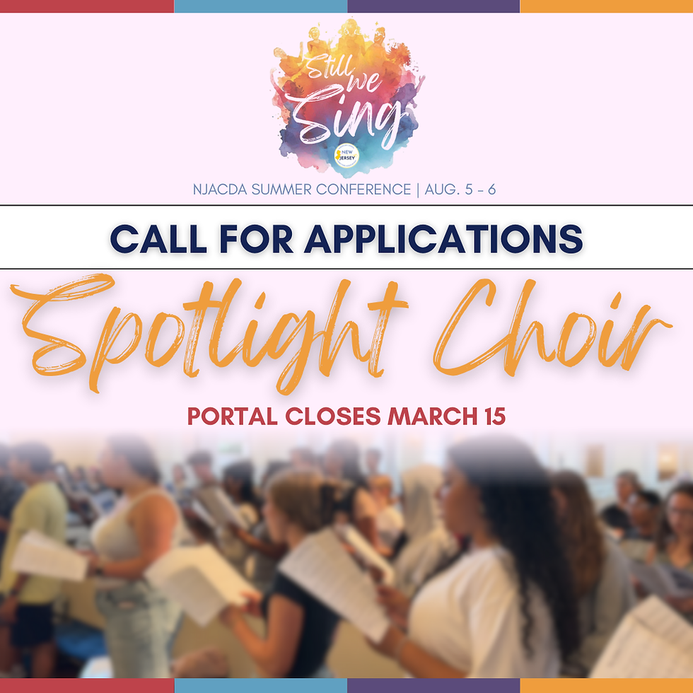 CALL FOR APPLICATIONS | Spotlight Choir