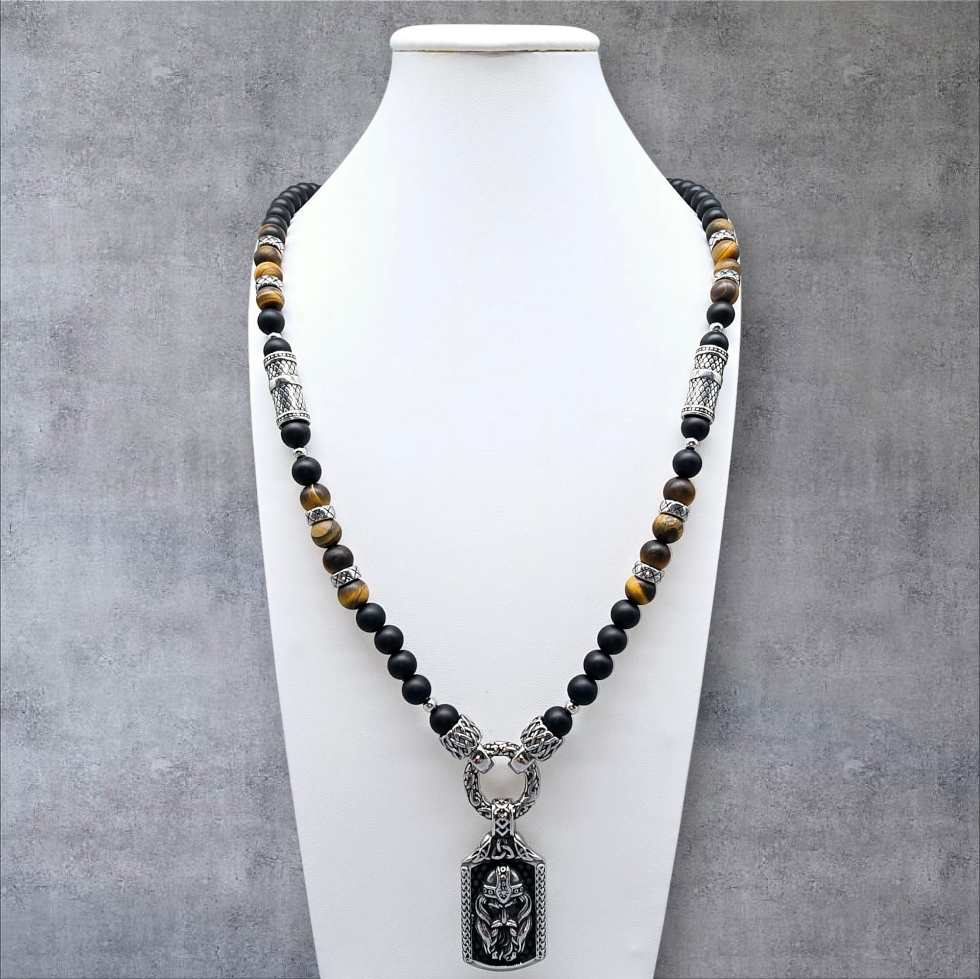 Herren/Unisex Perlen-Kette: Art.028