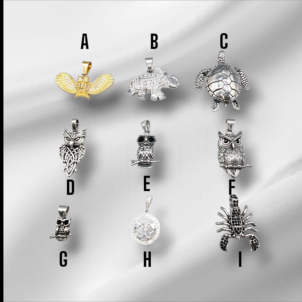 Set Tiere: 9 Anhänger zur Auswahl