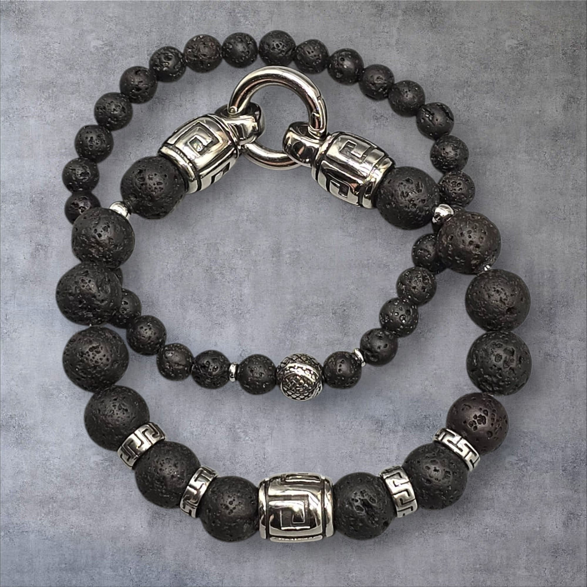 Herren Unisex Perlen-Armband Art.018