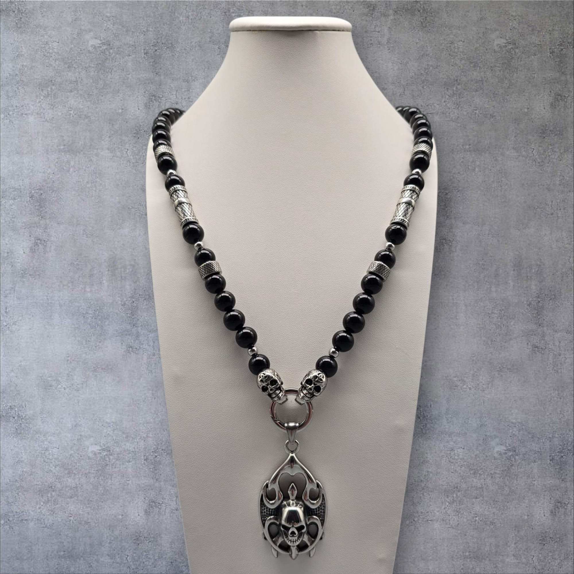 Herren/Unisex Perlen-Kette: Art.009