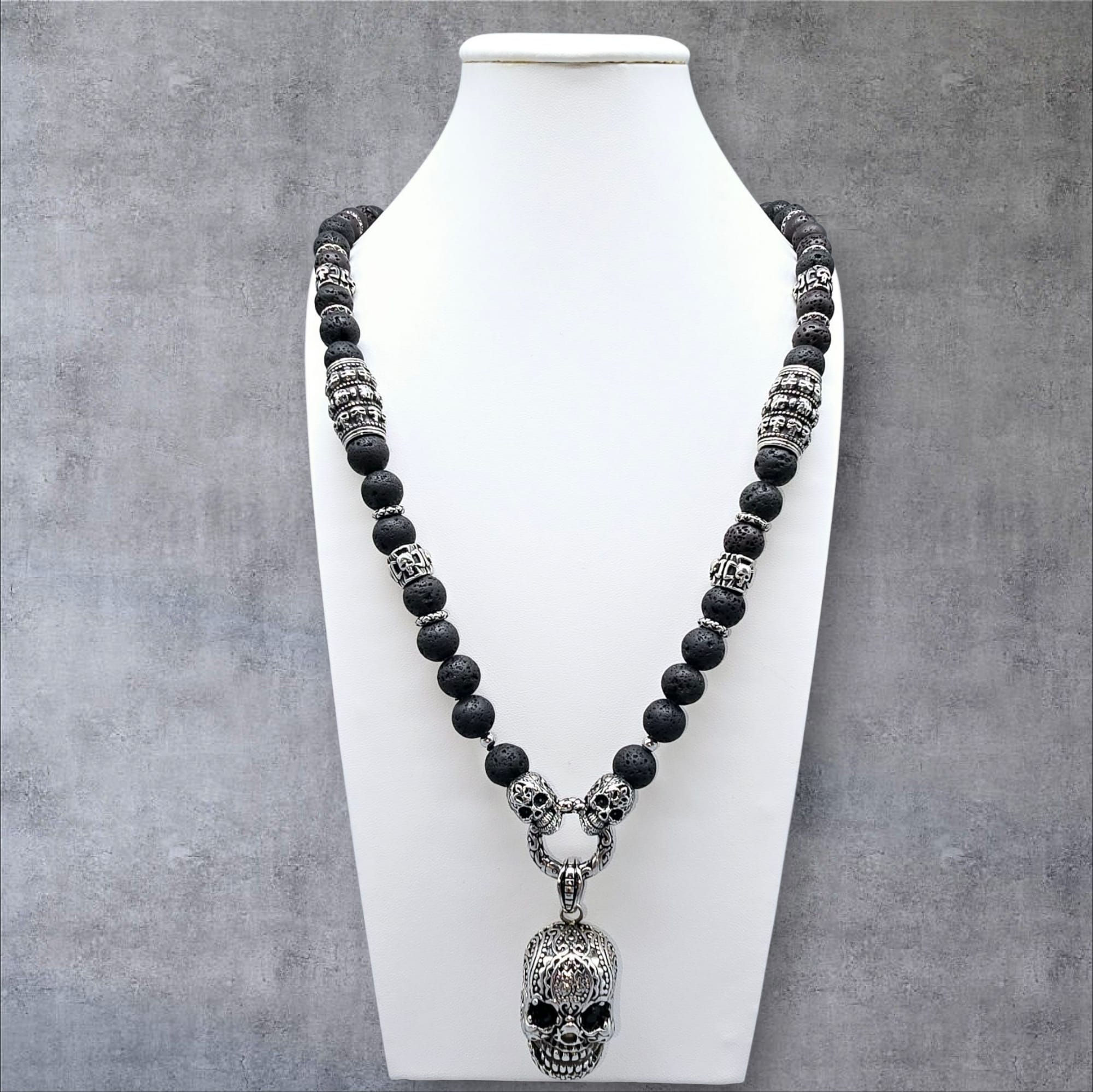 Herren/Unisex Perlen-Kette: Art.019