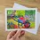 Thumbnail: Art card printed from an original acrylic painting.(127mm x 178mm) blank inside