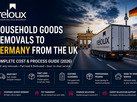 Household Goods Removals to Germany from the UK: Full Cost Guide (2026)