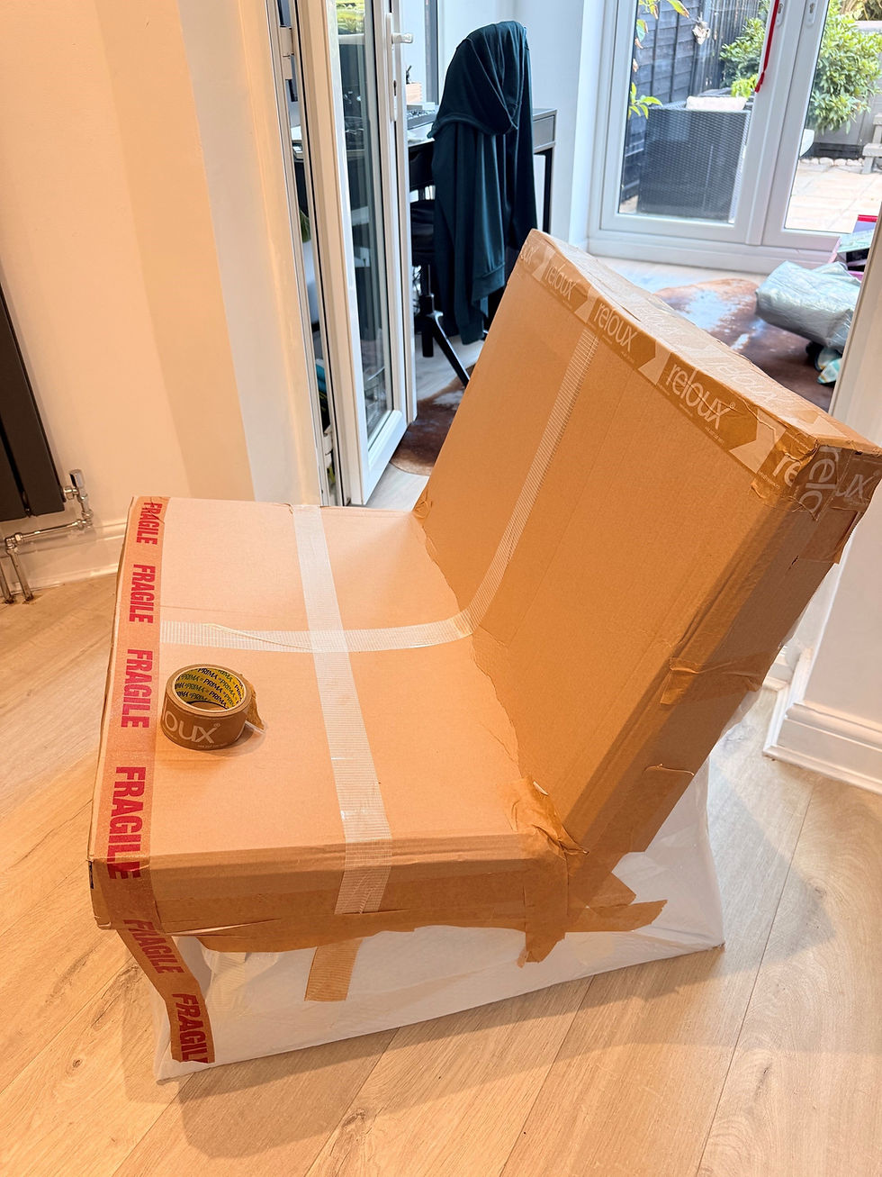 Pack and move to Italy from UK