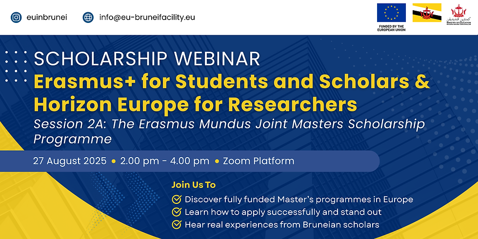 The Erasmus Mundus Joint Masters Scholarship Programme