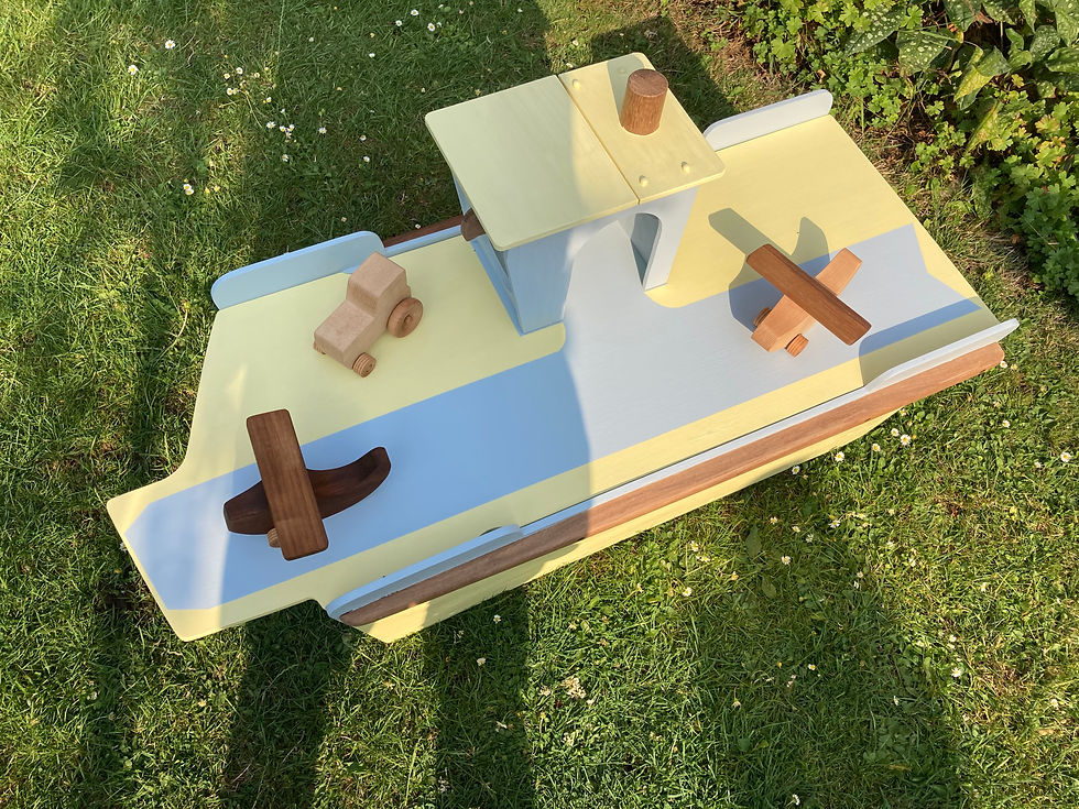 Thumbnail: HMS McPuddle the Aircraft Carrier Toy Box