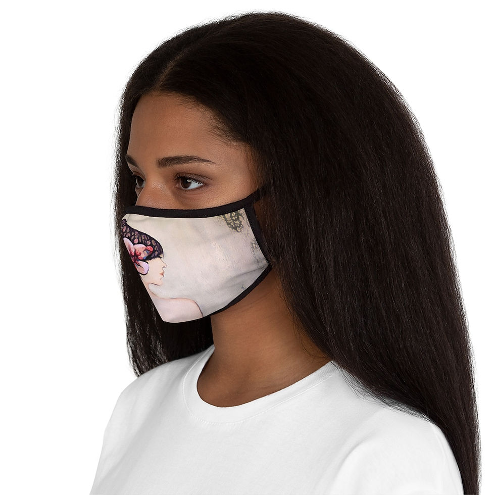 Thumbnail: Fitted Polyester Face Mask