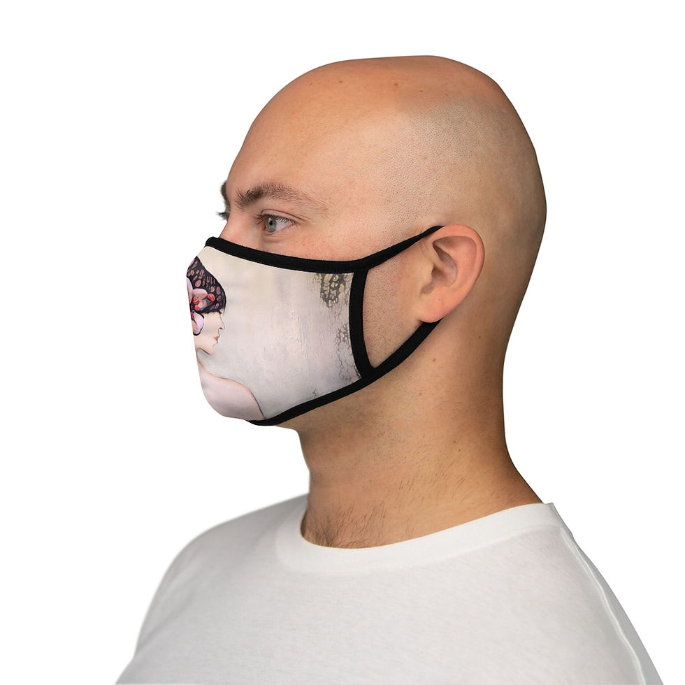 Thumbnail: Fitted Polyester Face Mask