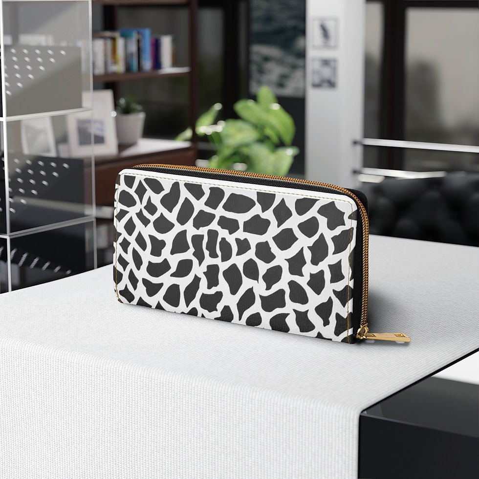 Thumbnail: Beautiful Black and White Wallet