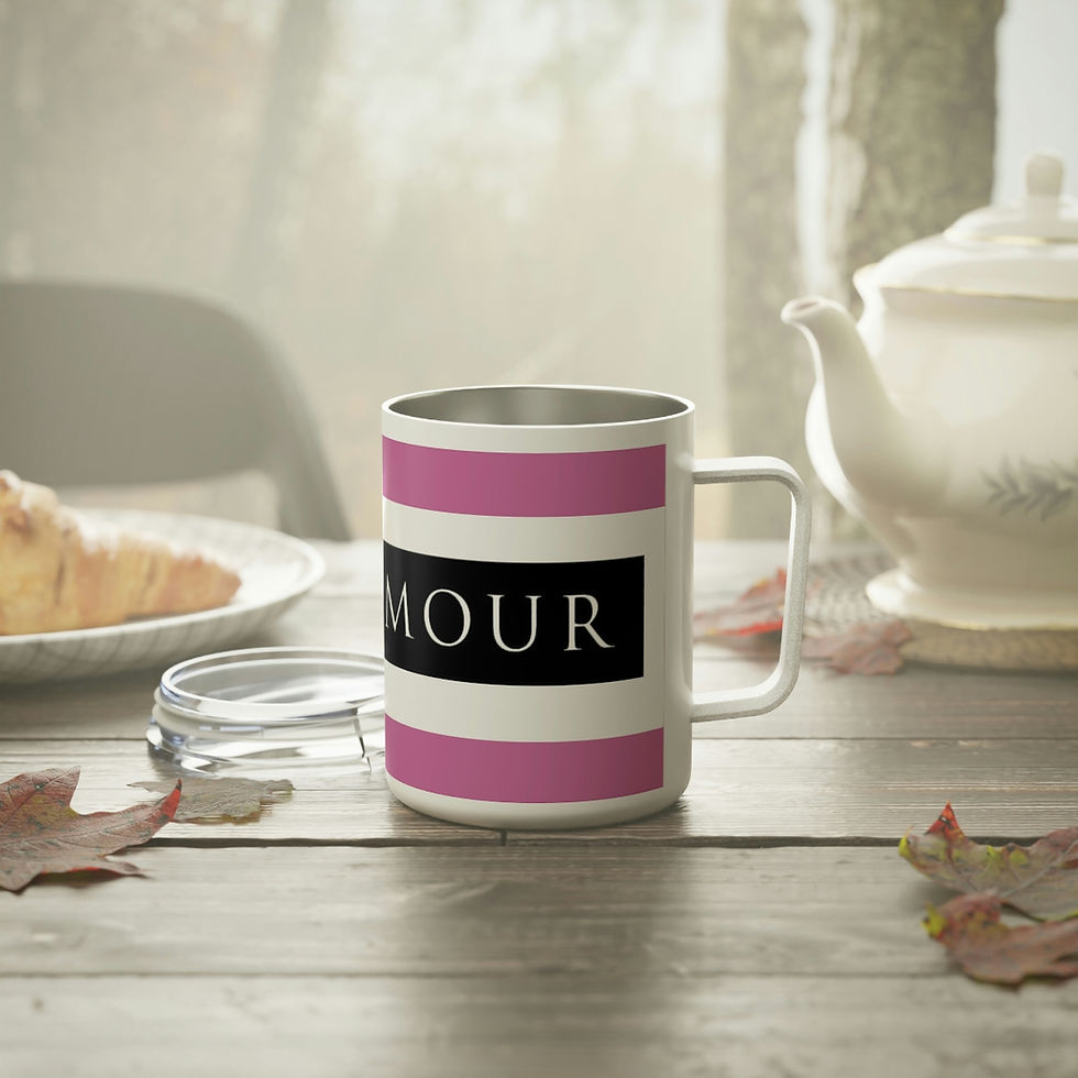 Thumbnail: Jean Amour Insulated Coffee/Tea Mug, 10oz 