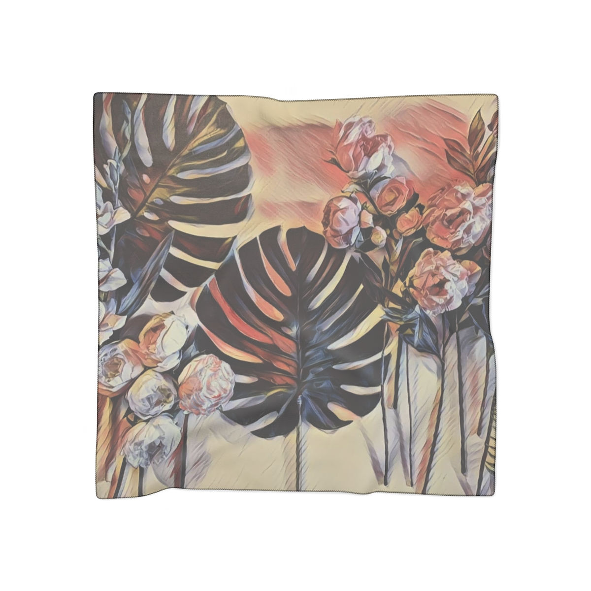 Beautiful Flower Scarf