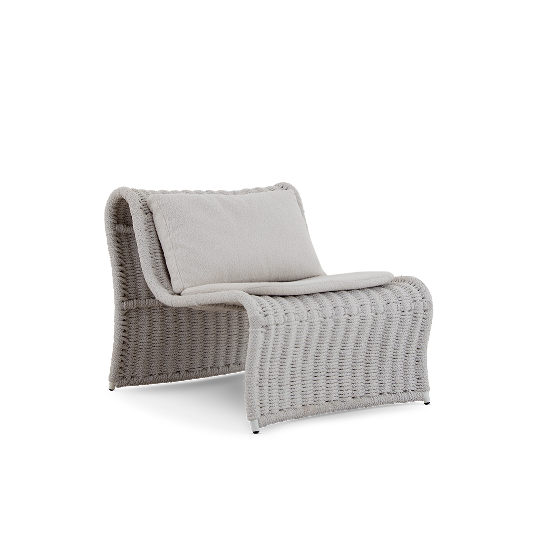 wave boucle poltrona