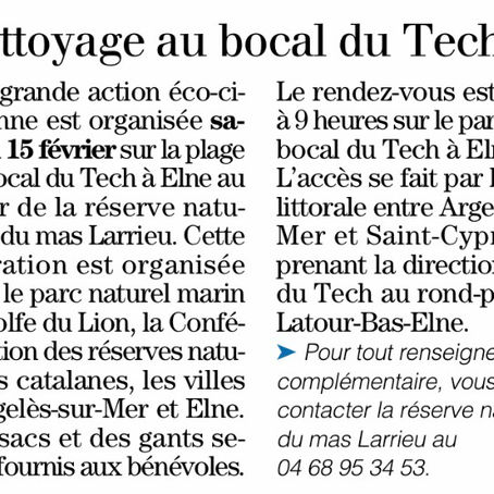 Participez au nettoyage de la plage d’Elne!