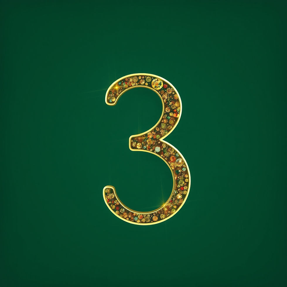 The number three.