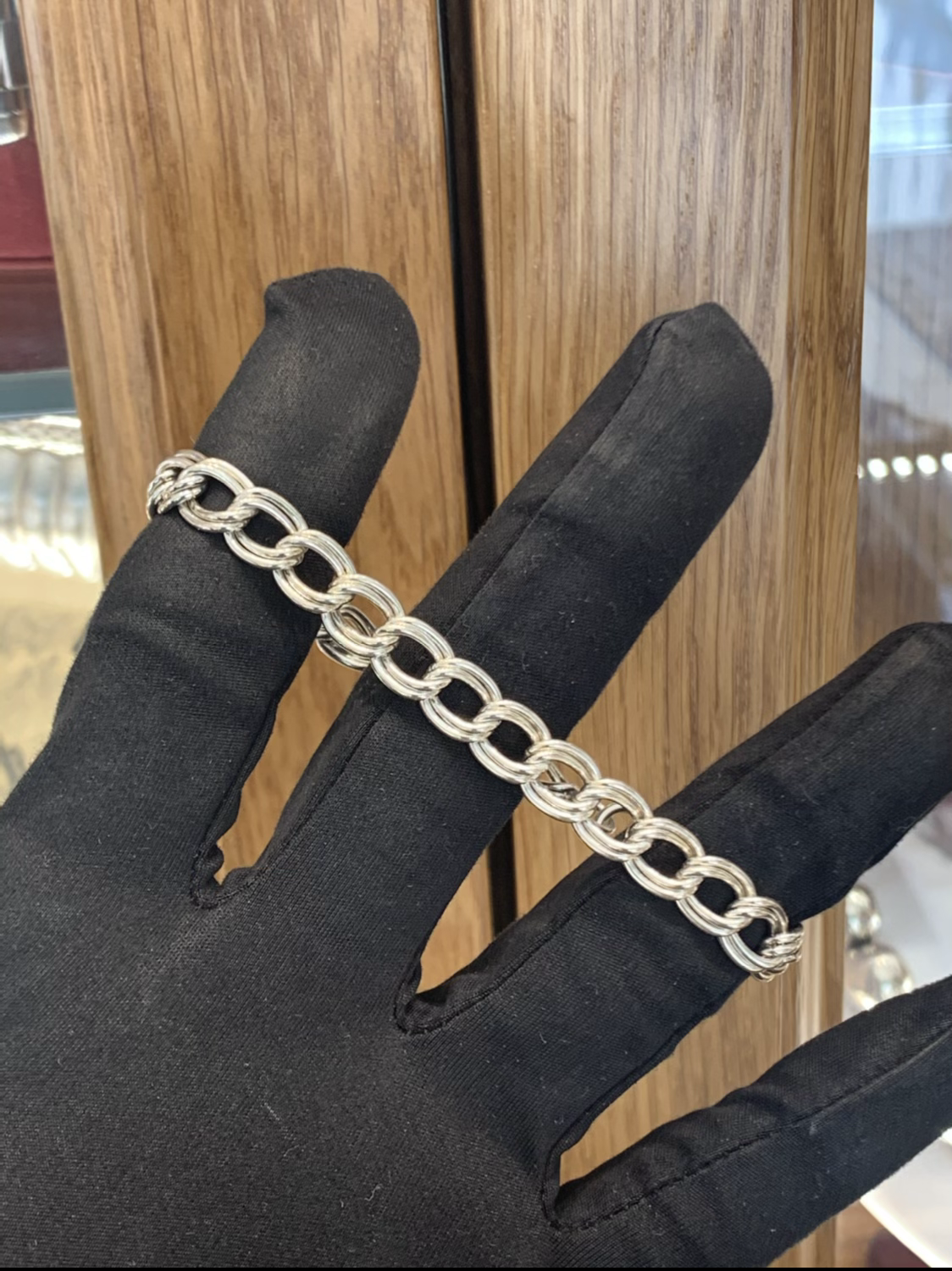 Italian Sterling Silver Link Bracelet