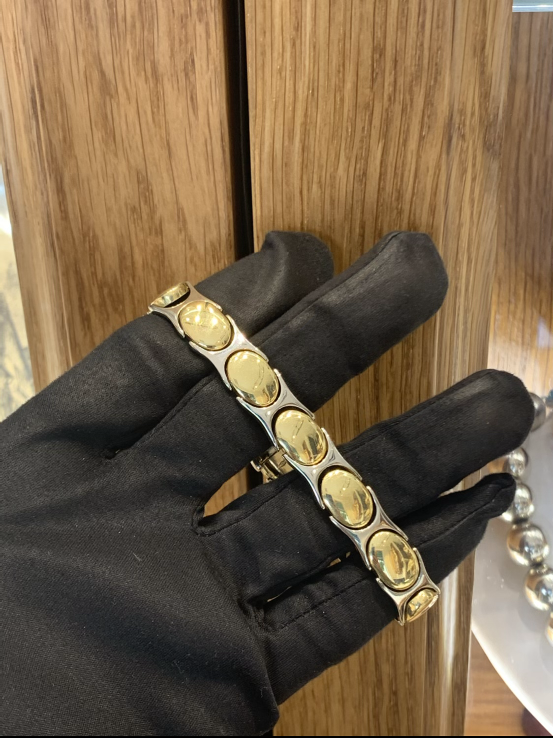 Vintage T/T 18k Gold Bracelet