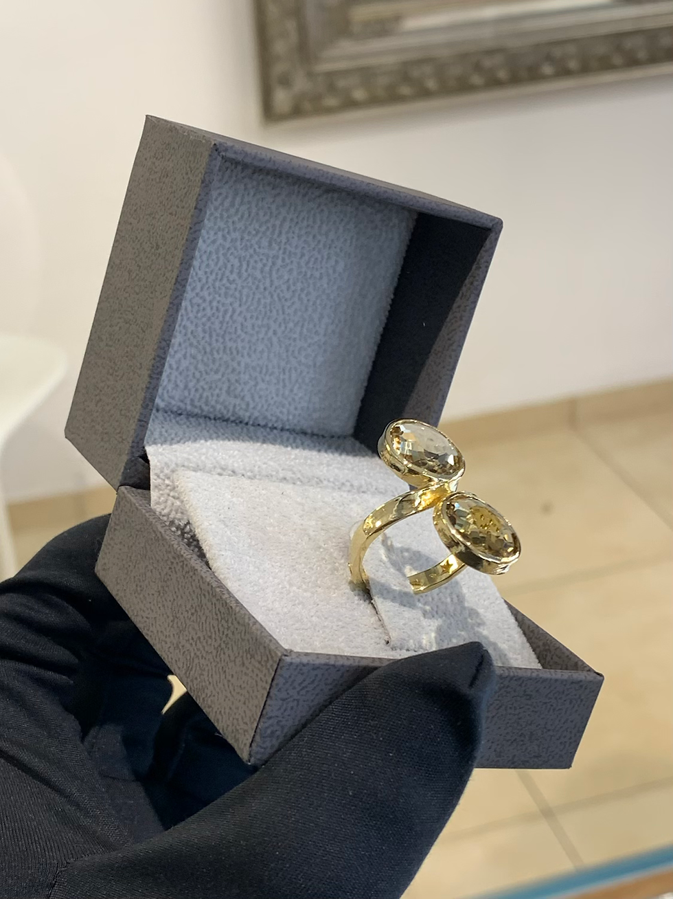 Thumbnail: H-Stern 18k Gold Citrine Ring