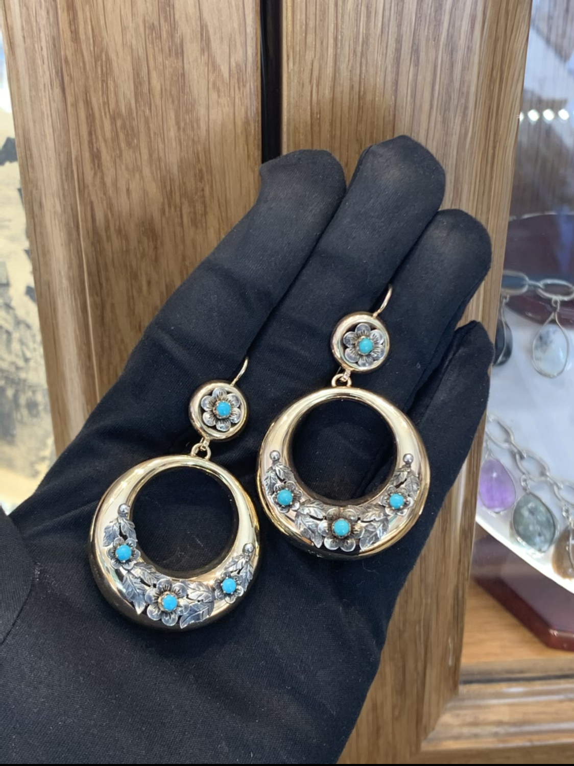 Vintage Gold Earrings