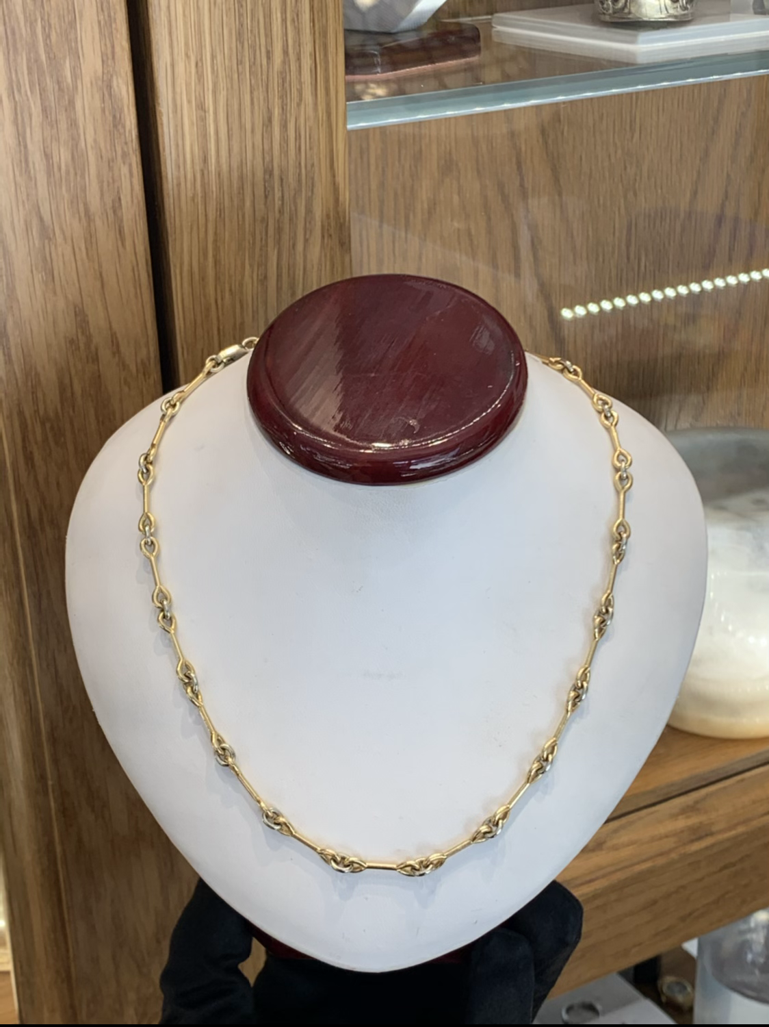Cartier T/T 18k Gold Necklace