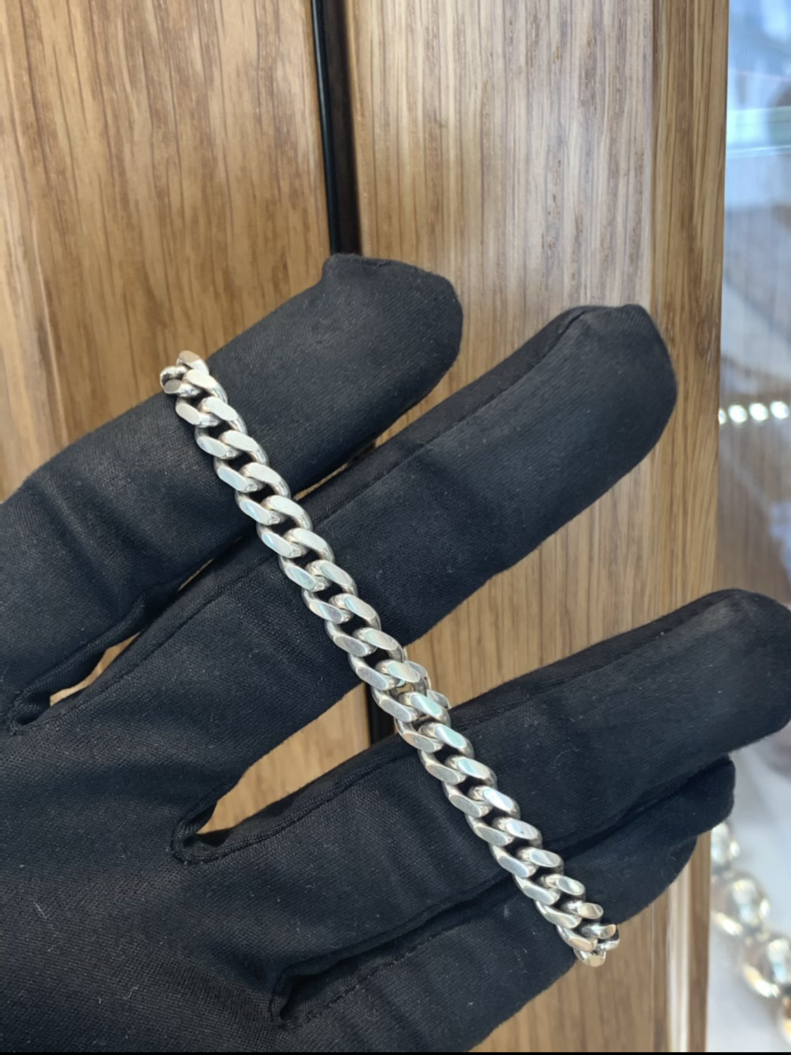 Sterling Silver Cuban Link Bracelet