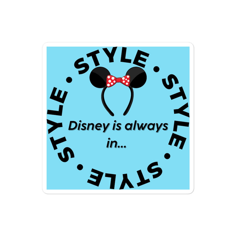 Thumbnail: Disney is Always in Style Sticker