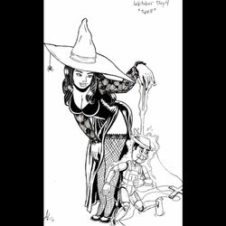 Inktober 2018 Day 4 (Spell)