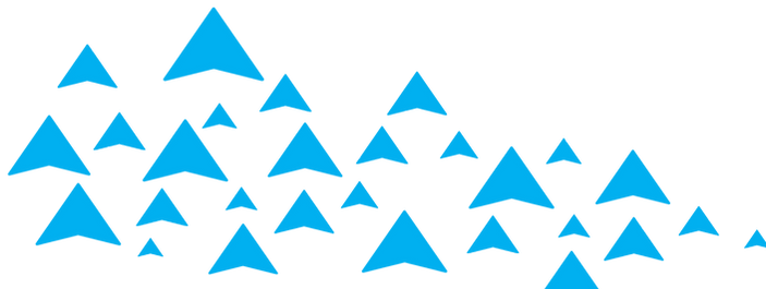 blue navigation pattern