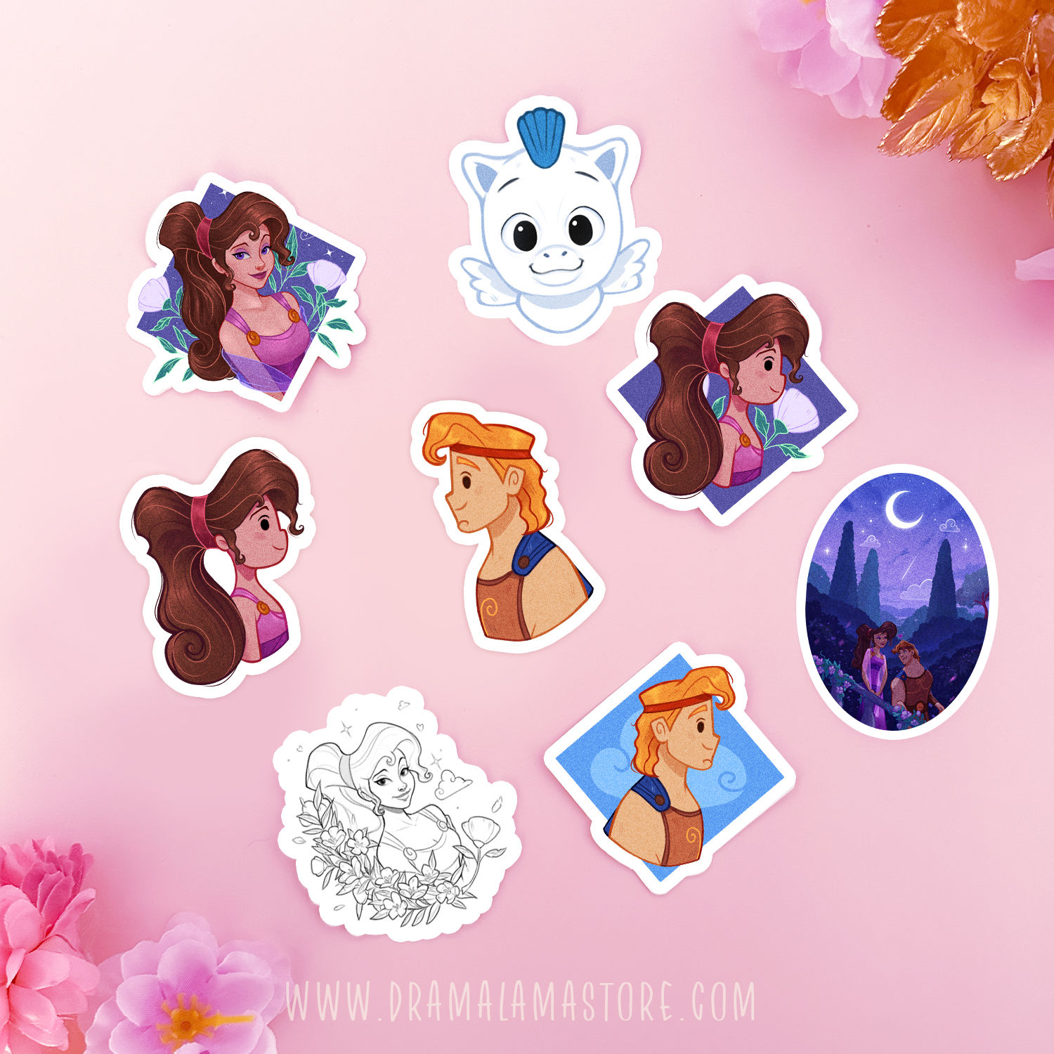 Hercules Vinyl Stickers