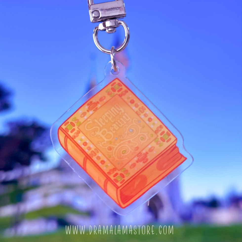 Thumbnail: Sleeping Beauty Acrylic Keychain