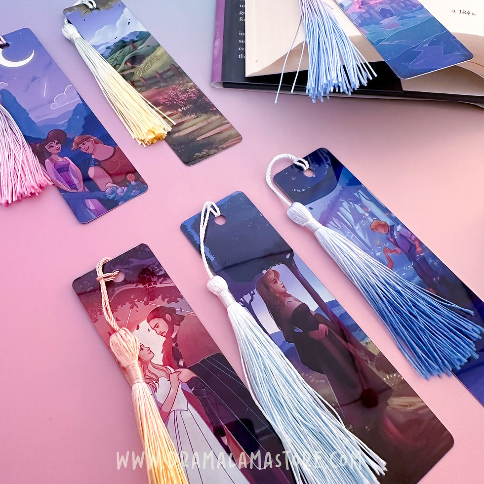 Thumbnail: Fantasy Metal Bookmarks