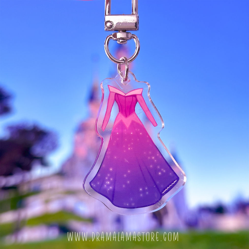 Thumbnail: Sleeping Beauty Acrylic Keychain