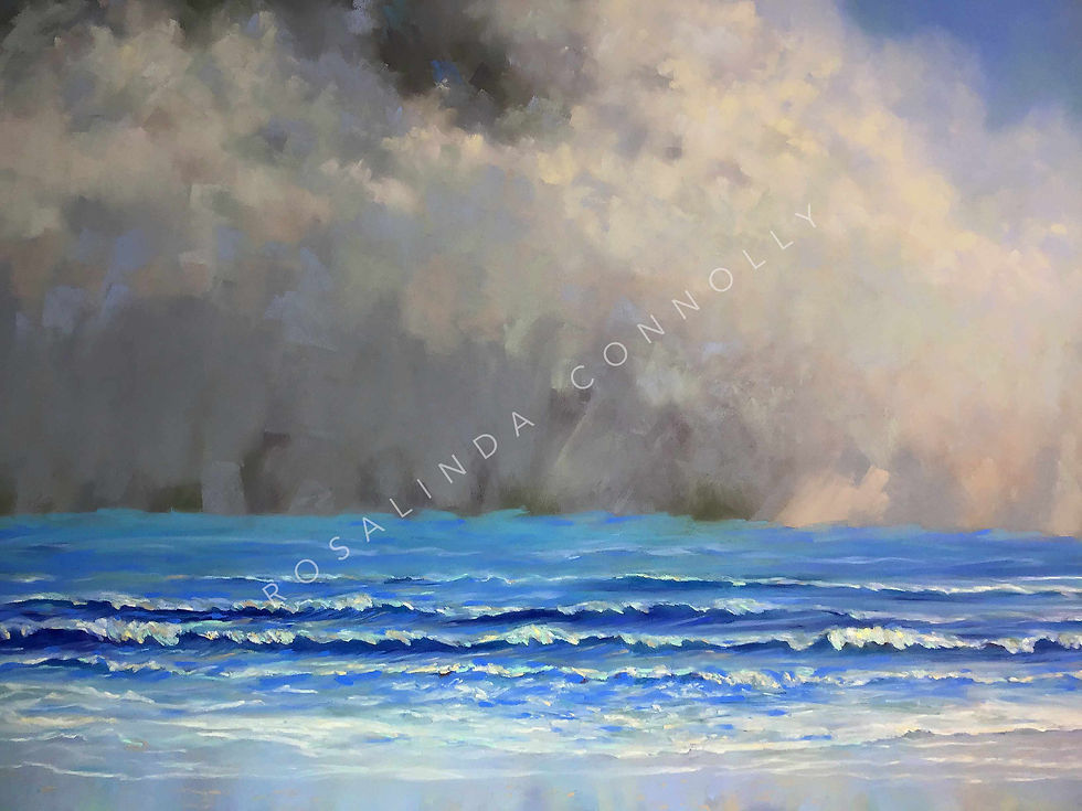 Irish Seasalt Seascape Print | Rosalinda Connolly