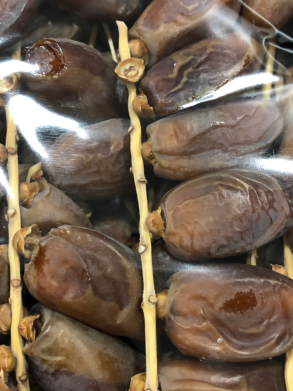 Thumbnail: Dried Stem Dates 11Lb, Datiles Naturales, Deglet, On Branch, Ramadan ISRAEL
