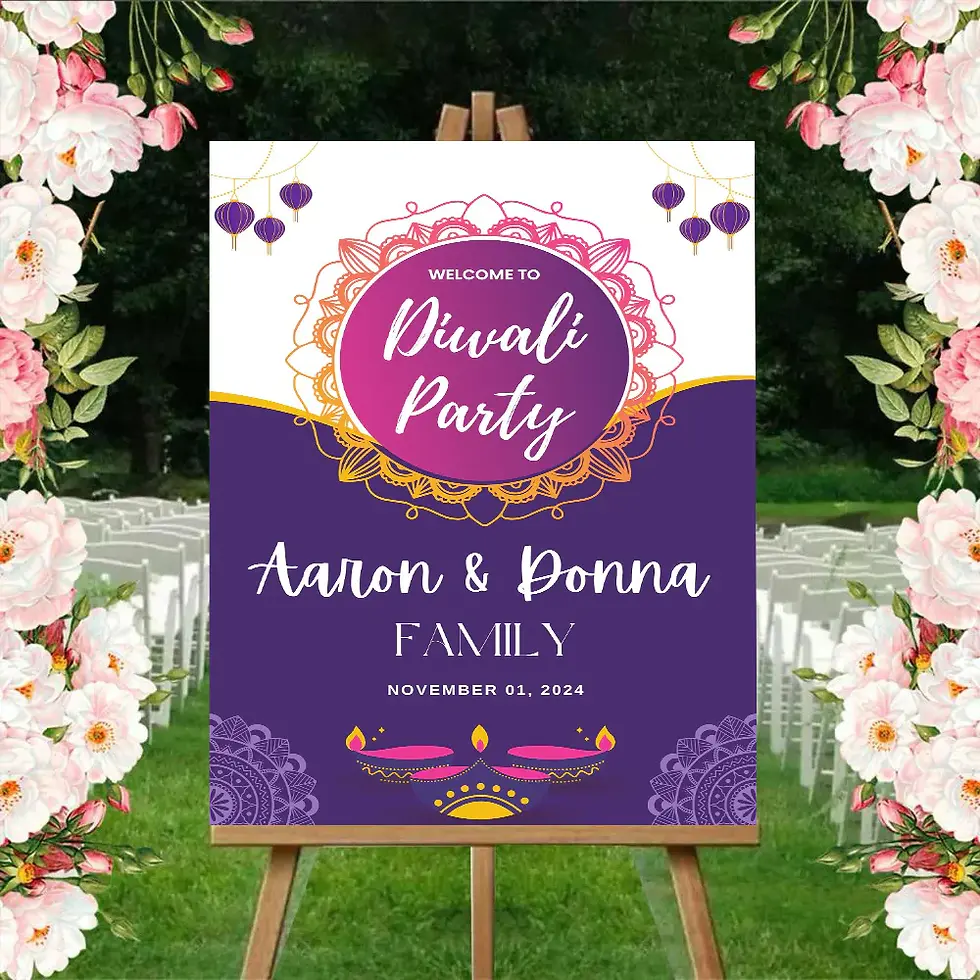 Thumbnail: Diwali PVC Welcome Board