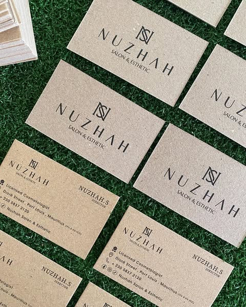 Thumbnail: Business Cards - Craft Paper