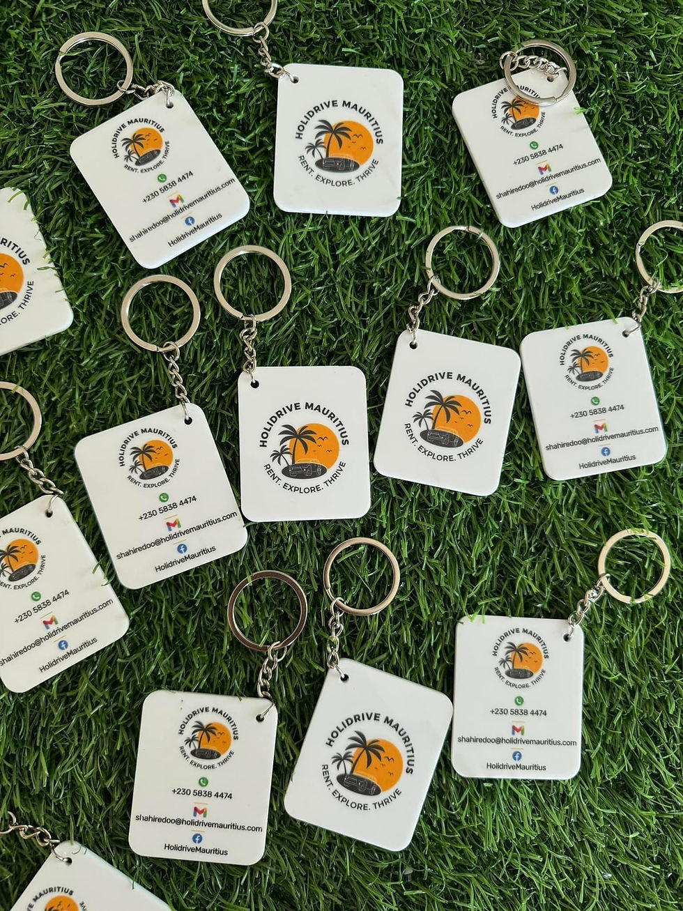 Thumbnail: Personalised Acrylic Keychain