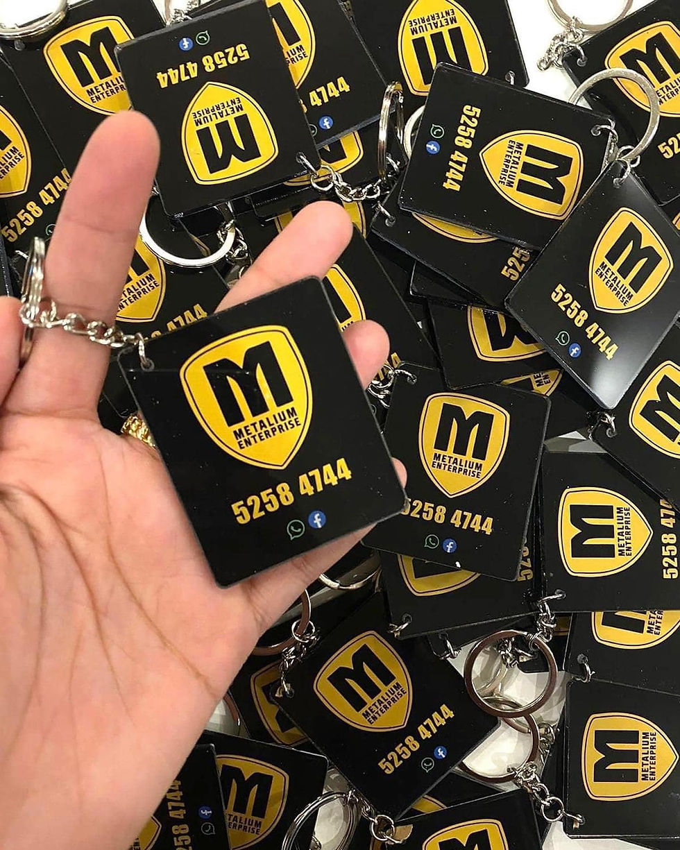 Thumbnail: Personalised Acrylic Keychain